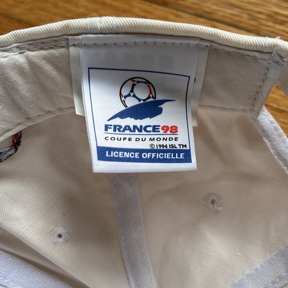 Vintage Italy France 98 Strapback Hat / New With Tags (1994) - Picture 7 of 10